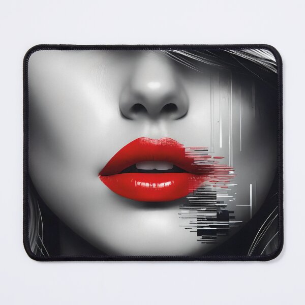 Item preview, Fake Me - Glitch Portrait designed and sold by artificia-off.