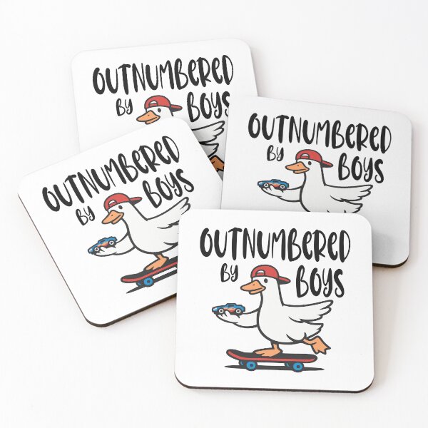 Item preview, Outnumbered By Boys Funny Mom Goose Family Life  designed and sold by Colorfulman.