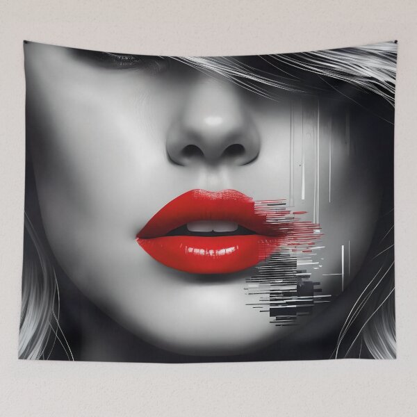 Item preview, Fake Me - Glitch Portrait designed and sold by artificia-off.