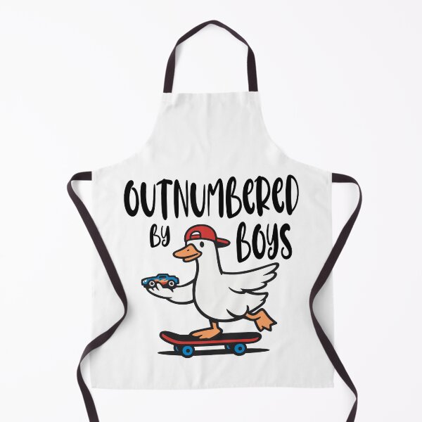 Item preview, Outnumbered By Boys Funny Mom Goose Family Life designed and sold by Colorfulman.