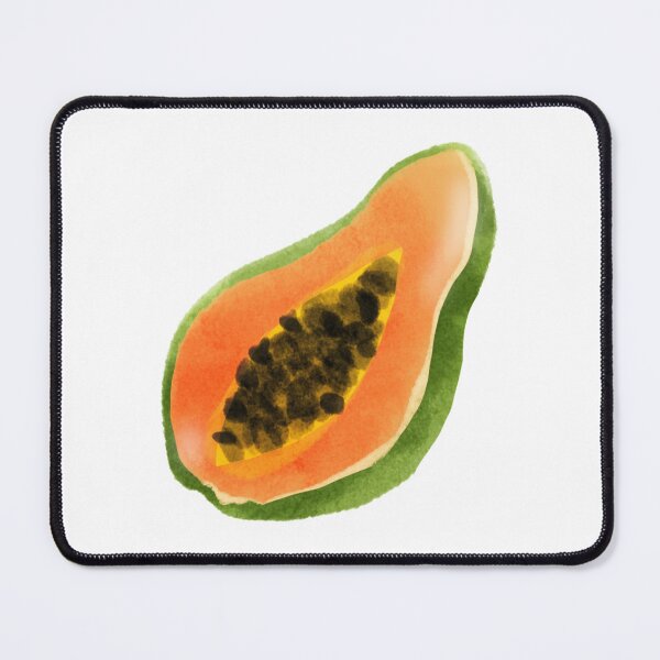 Item preview, Vibrant Tropical Papaya Watercolor Art designed and sold by Nickmeil26.