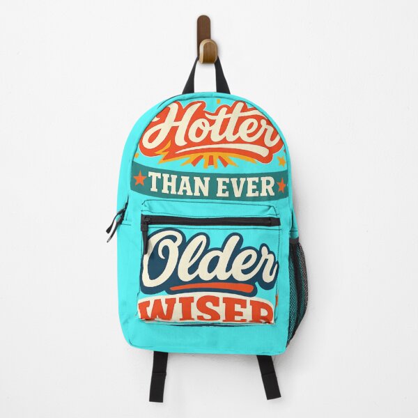 Item preview, Older Wiser and Hotter Than Ever Funny Vintage Retro Typography designed and sold by axiksa10.