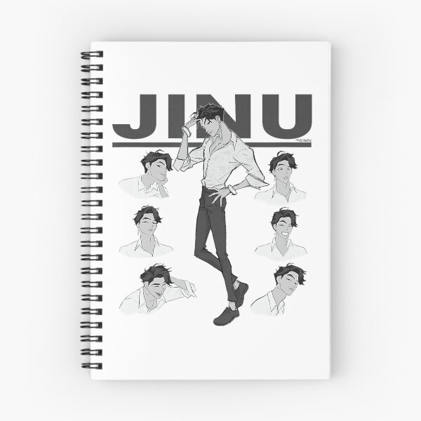 Item preview, Kpop Idol Jinu Expressions Minimal Character Poster Design designed and sold by ReygrifFin.