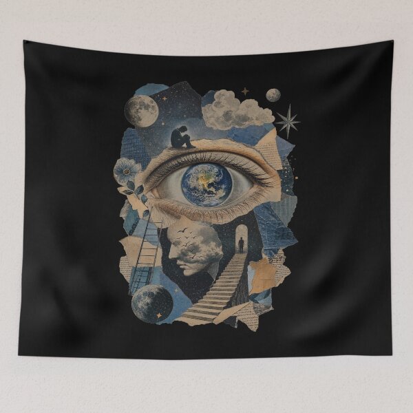 Item preview, Surreal Eye of the Universe designed and sold by artditisme.