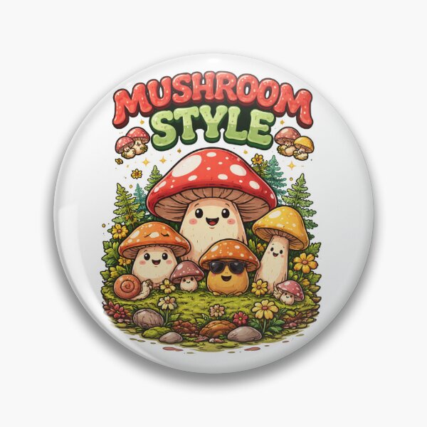 Item preview, Mushroom Style designed and sold by Bear-Art.