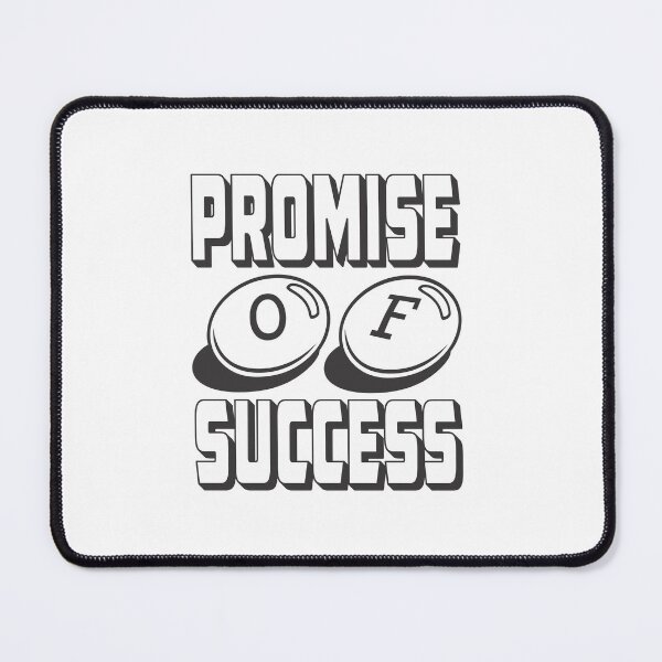 Item preview, Promise of Success Self Commitment Vow to Win Typography Design designed and sold by Bamimu Merch.