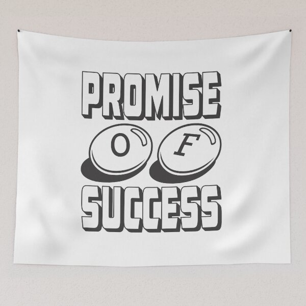 Item preview, Promise of Success Self Commitment Vow to Win Typography Design designed and sold by Bamimu Merch.