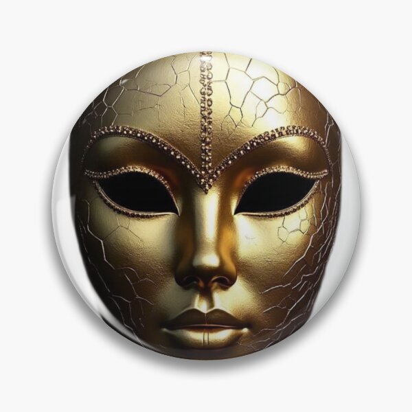 Item preview, Golden Phantom Face designed and sold by Memora405.