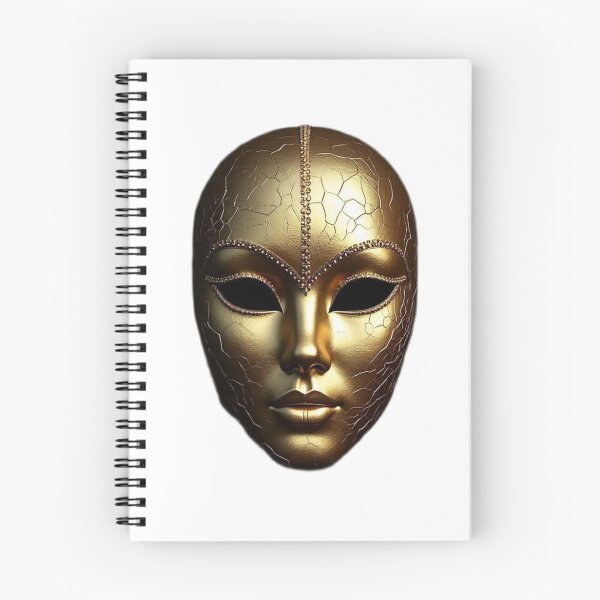 Item preview, Golden Phantom Face designed and sold by Memora405.