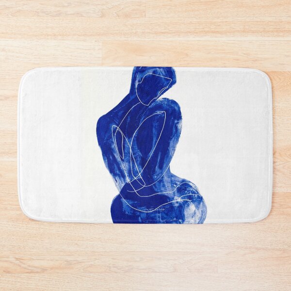 Item preview, Abstract Blue Figure designed and sold by fredcomeaux8.