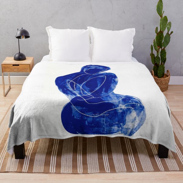 Item preview, Abstract Blue Figure designed and sold by fredcomeaux8.