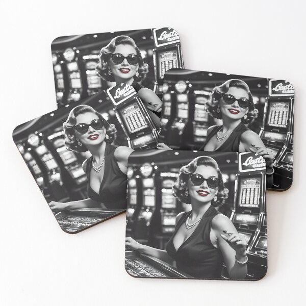 Item preview, Casino Glamor - Vintage Red Lips designed and sold by artificia-off.