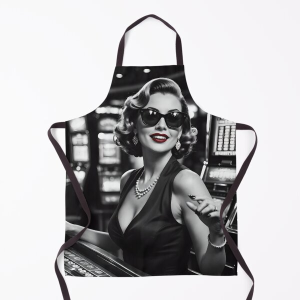 Item preview, Casino Glamor - Vintage Red Lips designed and sold by artificia-off.