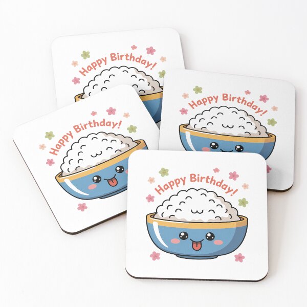 Item preview, Happy Birthday Rice designed and sold by KD Merch.