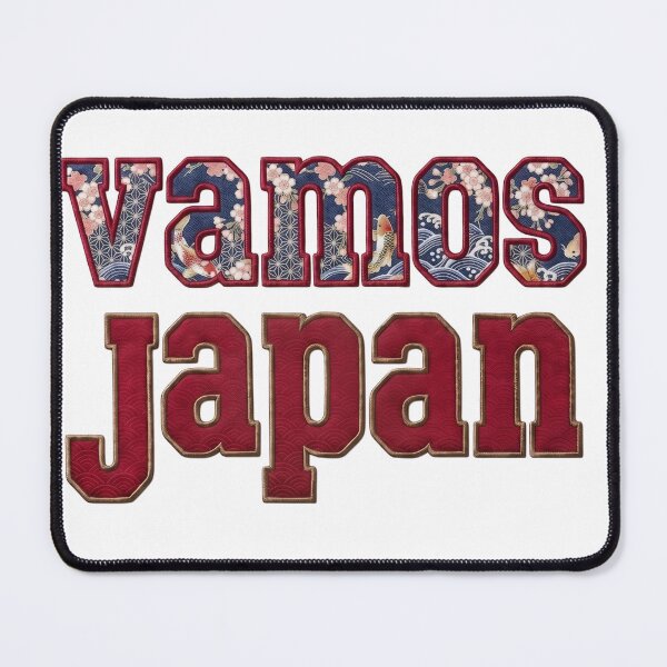 Item preview, Vamos Japan - Faux Embroidery Style Graphic designed and sold by rbgart.