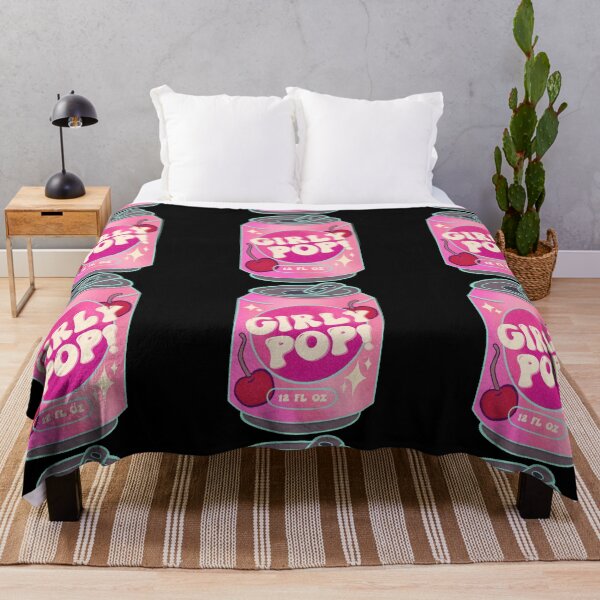 Item preview, Girly Pop — Retro Cherry Soda Can Illustration designed and sold by Whimsy Moth .