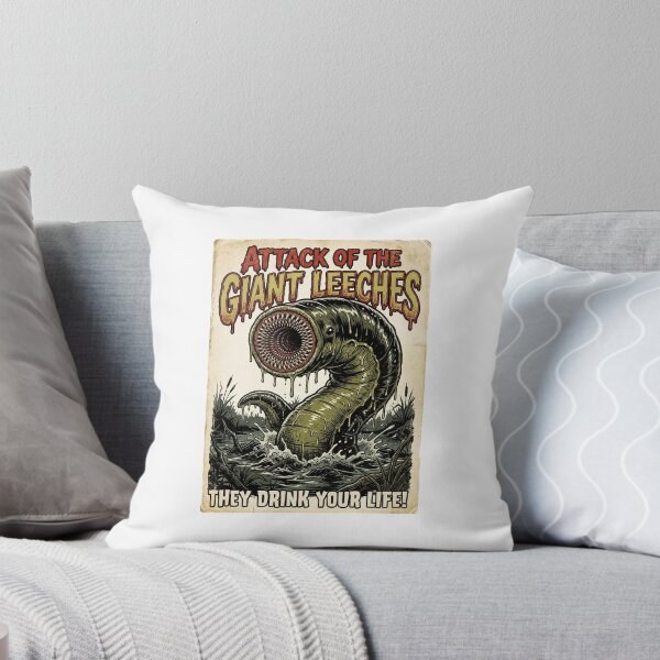 Item preview, Attack of the Giant Leeches Vintage Horror Art designed and sold by DuckOddity.