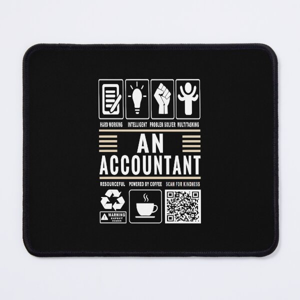 Item preview, Funny Accountant Job Description Icons QR Code designed and sold by MerchMaxxing.