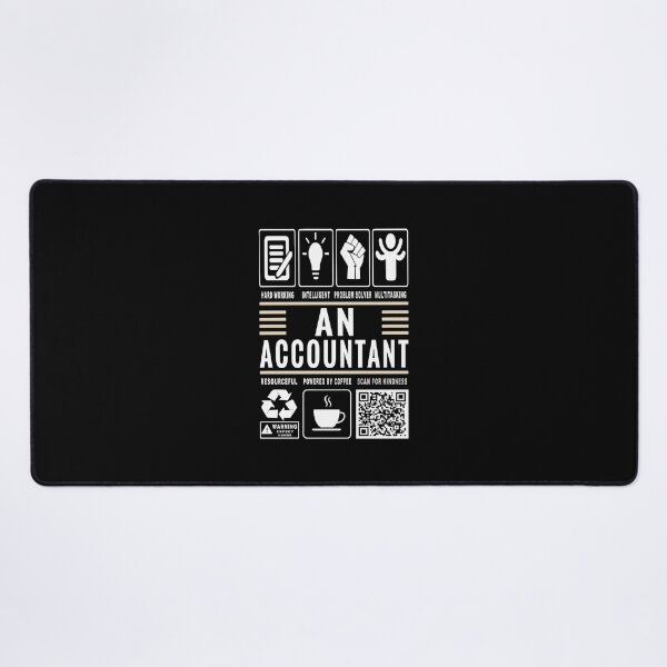 Item preview, Funny Accountant Job Description Icons QR Code designed and sold by MerchMaxxing.