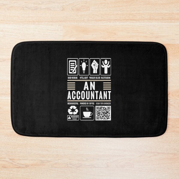 Item preview, Funny Accountant Job Description Icons QR Code designed and sold by MerchMaxxing.