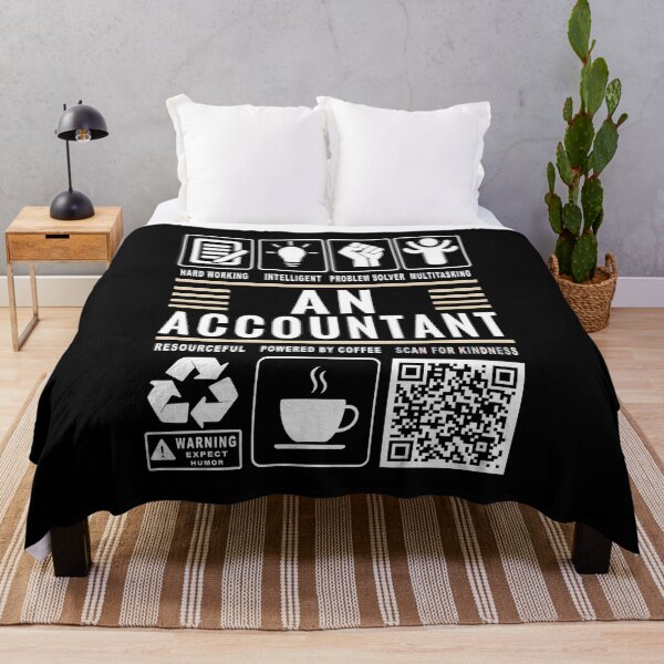 Item preview, Funny Accountant Job Description Icons QR Code designed and sold by MerchMaxxing.