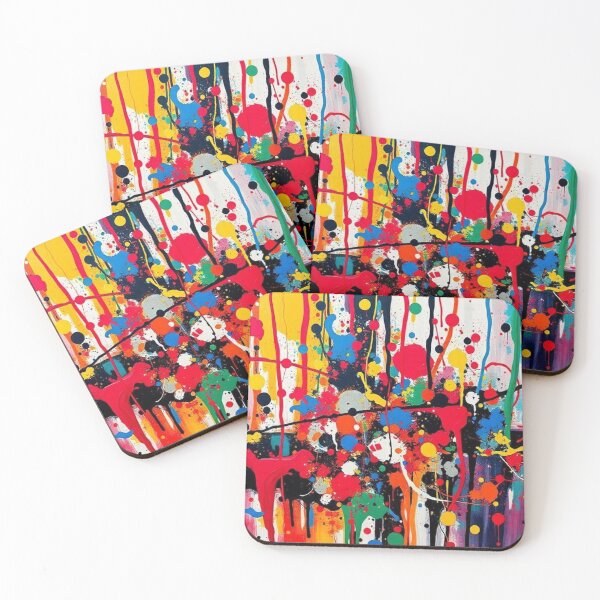 Item preview, Abstract Multicolored Spots designed and sold by RAISC.