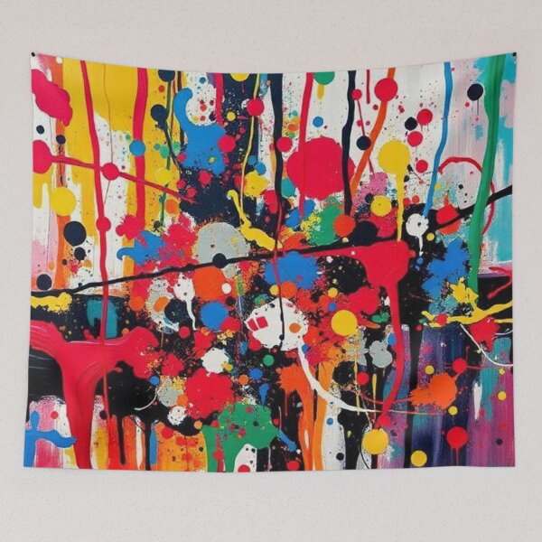 Item preview, Abstract Multicolored Spots designed and sold by RAISC.