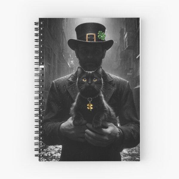 Item preview, Midnight Luck - The Leprechaun's Cat designed and sold by artificia-off.