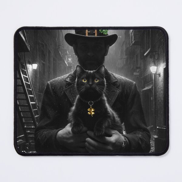 Item preview, Midnight Luck - The Leprechaun's Cat designed and sold by artificia-off.