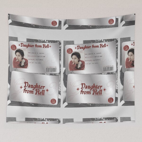 Item preview, Gracie Abrams "Daughter from Hell" inspired poster designed and sold by byskyesgraphics.