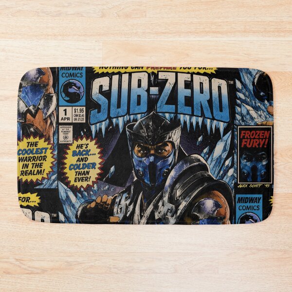 Item preview, Mortal kombat sub-zero '93 comic cover  designed and sold by Campbell0395.