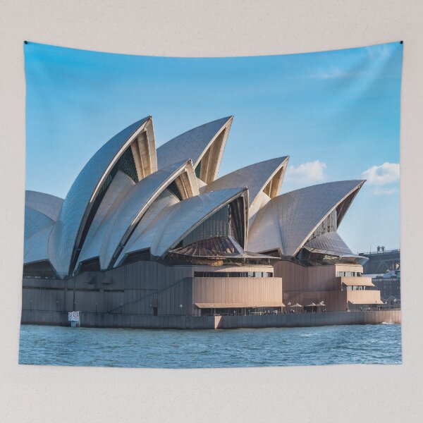 Item preview, Sydney Opera House Sails - Iconic Australian Landmark | Modern Architectural Fine Art designed and sold by Ross.A.Campbell.