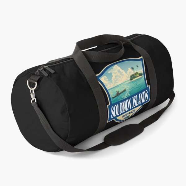 Item preview, Solomon Islands Illustration Retro Badge designed and sold by KrisSidDesigns.