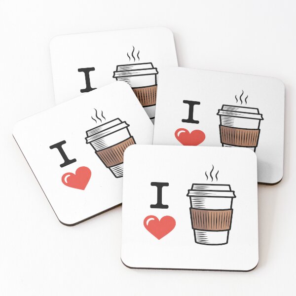 Item preview, I Love Coffee designed and sold by KD Merch.