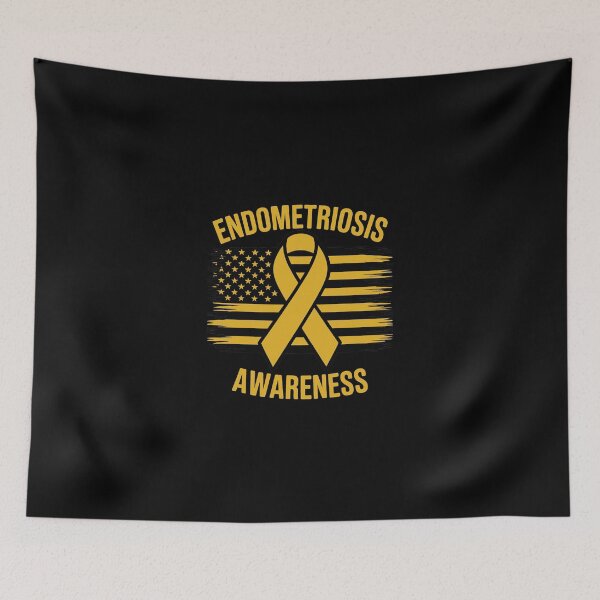 Item preview, Endometriosis Awareness Ribbon designed and sold by jkrphoto.