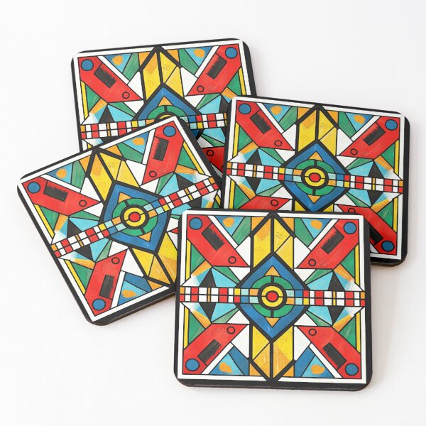 Item preview, African Ndebele Power  designed and sold by Myra365Art.