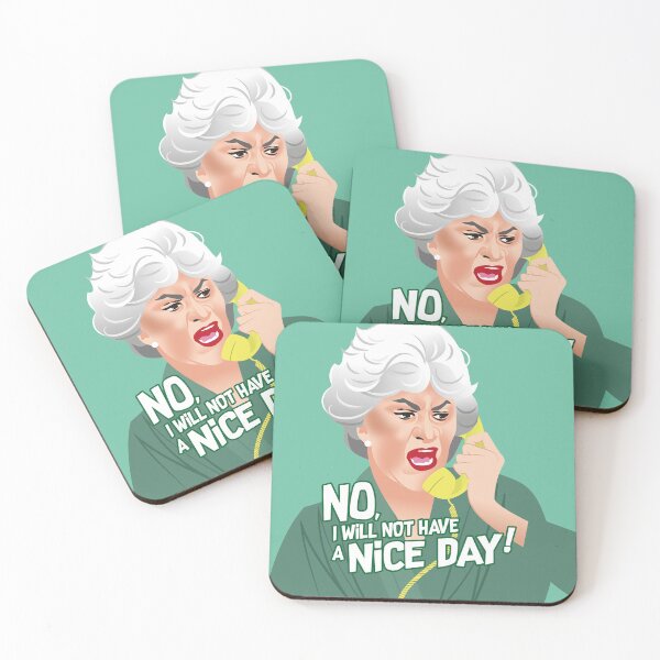 Item preview, No, I will not have a nice day! designed and sold by AleMogolloArt.