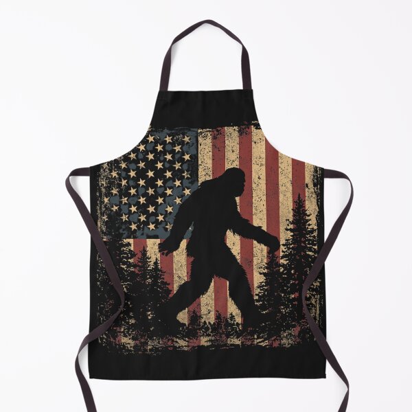 Item preview, BIG FOOT AMERCIAN FLAG designed and sold by BKDIGITALSHOP.