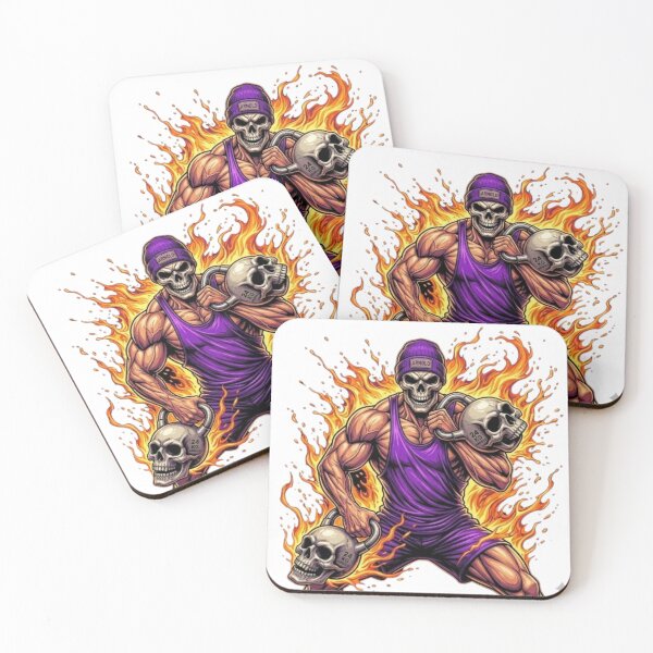 Item preview, Iron Undead: Arnold's Skull Gym designed and sold by NoriudaR.