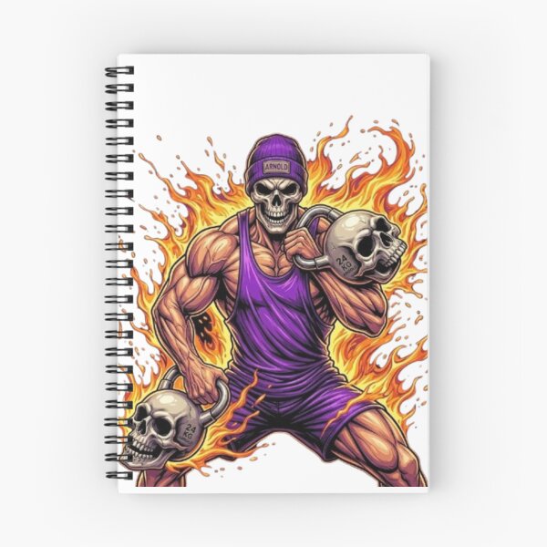 Item preview, Iron Undead: Arnold's Skull Gym designed and sold by NoriudaR.