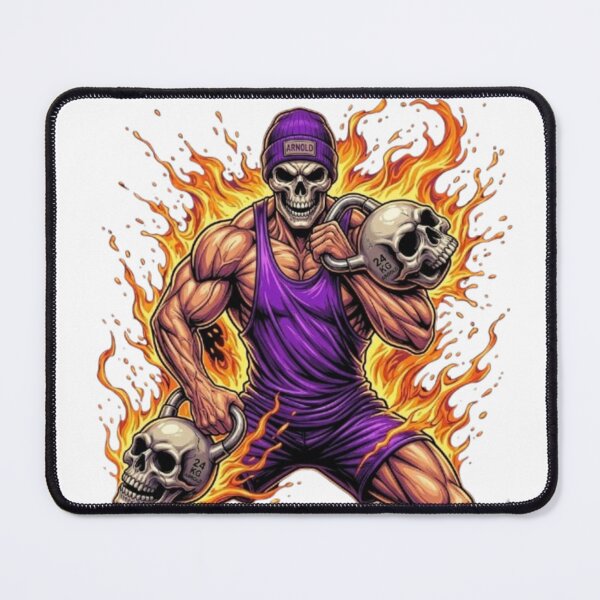 Item preview, Iron Undead: Arnold's Skull Gym designed and sold by NoriudaR.