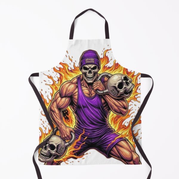 Item preview, Iron Undead: Arnold's Skull Gym designed and sold by NoriudaR.