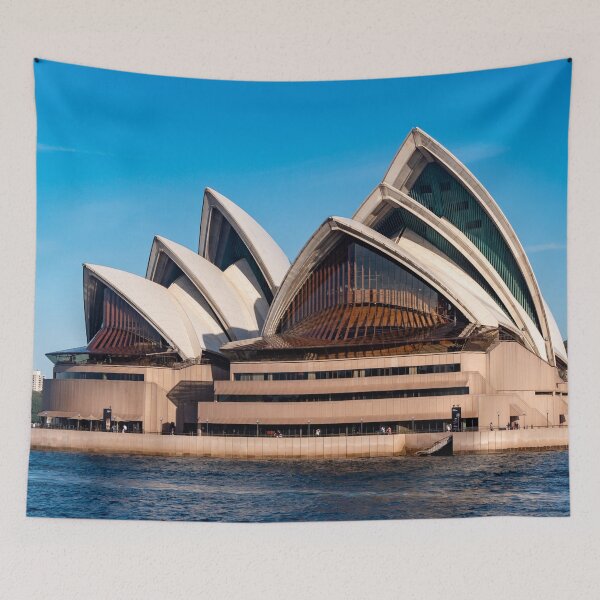Item preview, Sydney Opera House Sails - Iconic Australian Landmark | Modern Architectural Fine Art designed and sold by Ross.A.Campbell.