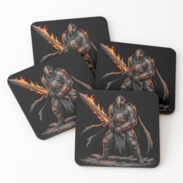 Item preview, Dark Souls Knight designed and sold by Stickersdevelop.