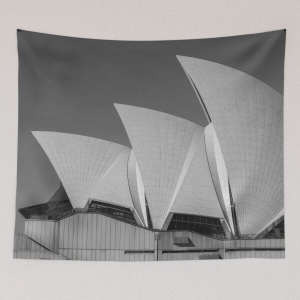 Item preview, Sydney Opera House Sails - Iconic Australian Landmark | Modern Architectural Fine Art designed and sold by Ross.A.Campbell.