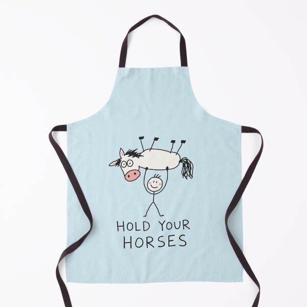 Aperçu de l'œuvre Mème « Hold Your Horses » créée et vendue par NQArtist.
