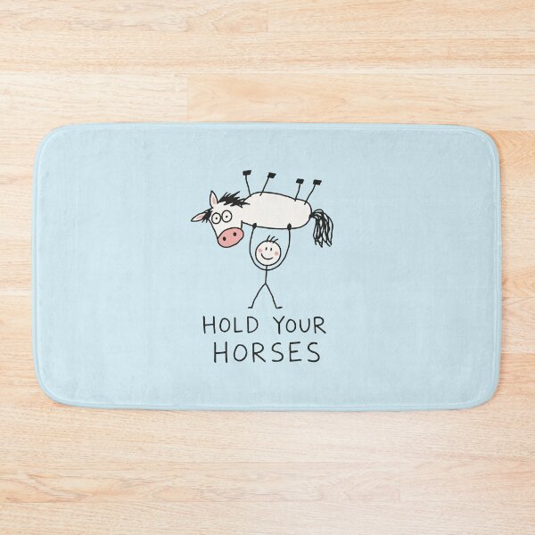 Item preview, Hold Your Horses Meme  designed and sold by NQArtist.
