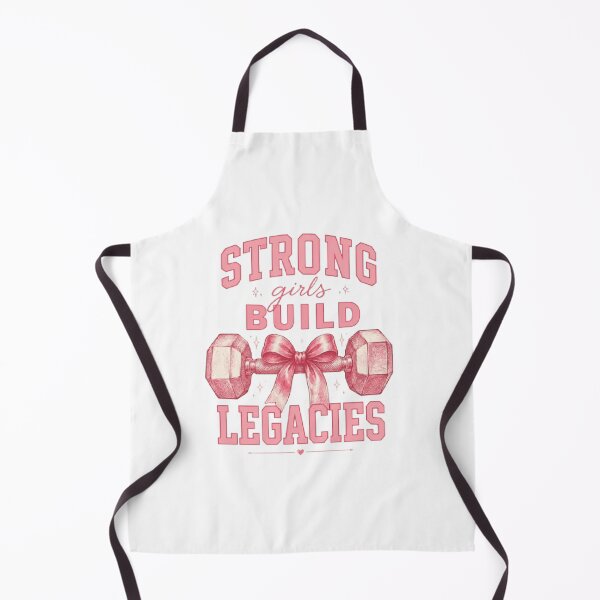 Item preview, Strong Girls Build Legacies Coquette Gym Design designed and sold by AveniaOficial.
