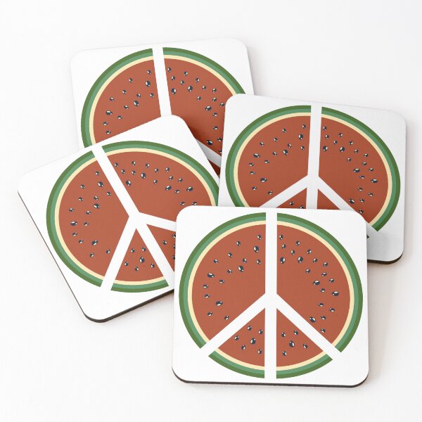 Item preview, WATERMELON PEACE LOGO designed and sold by qalback.