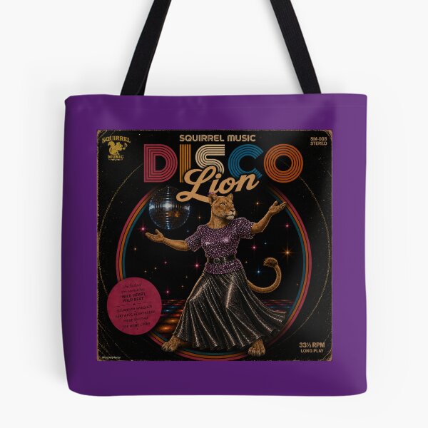 Item preview, Vintage Disco Lioness Album Cover designed and sold by MissTerryWoman.